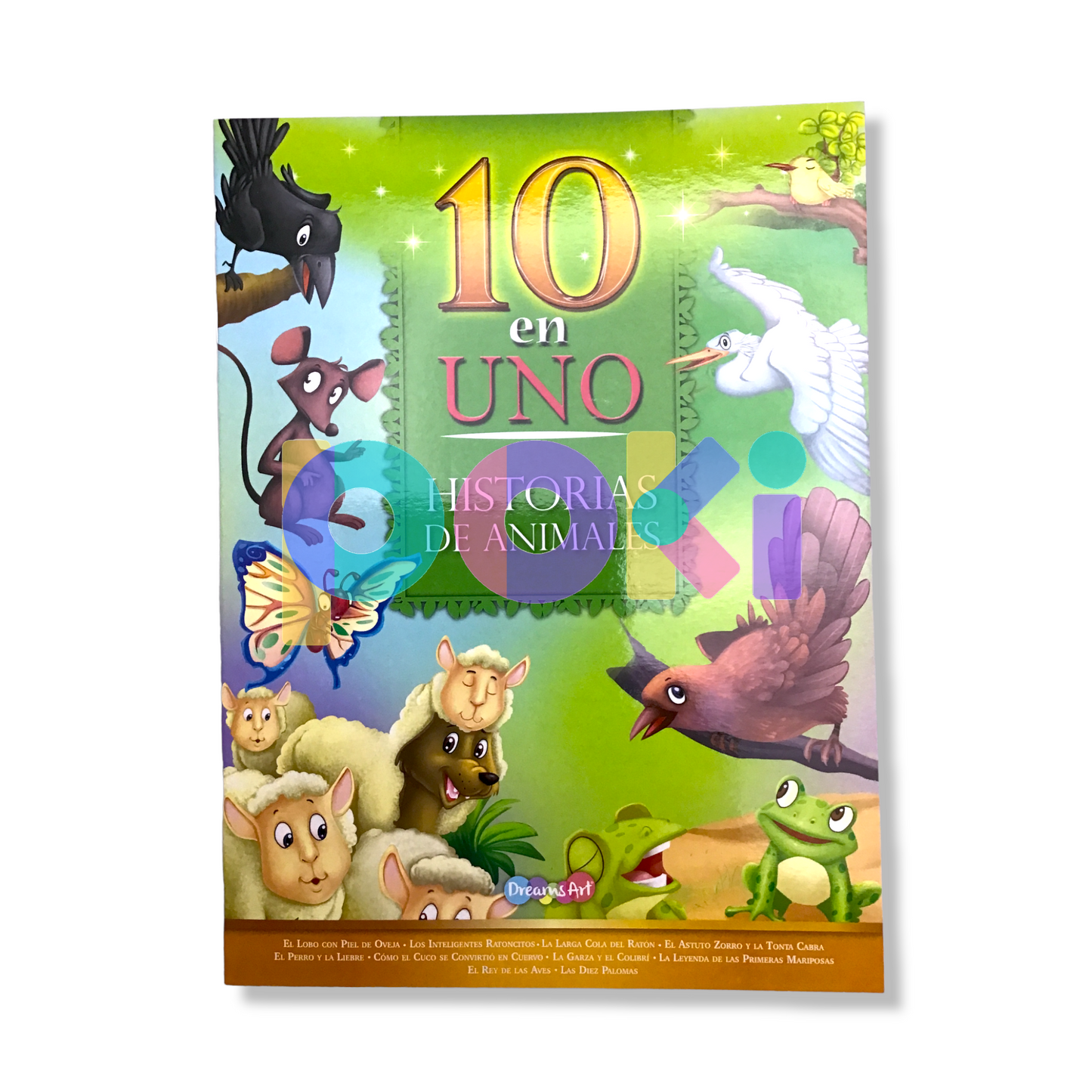 10 en UNO: Fabulas,  Aventuras,  Cuentos e Historias de Animales (Set de 4)