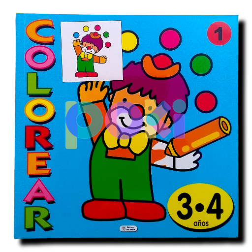 A Colorear! Set de 2 libros para colorear (Colección Colorear Cuadrado)