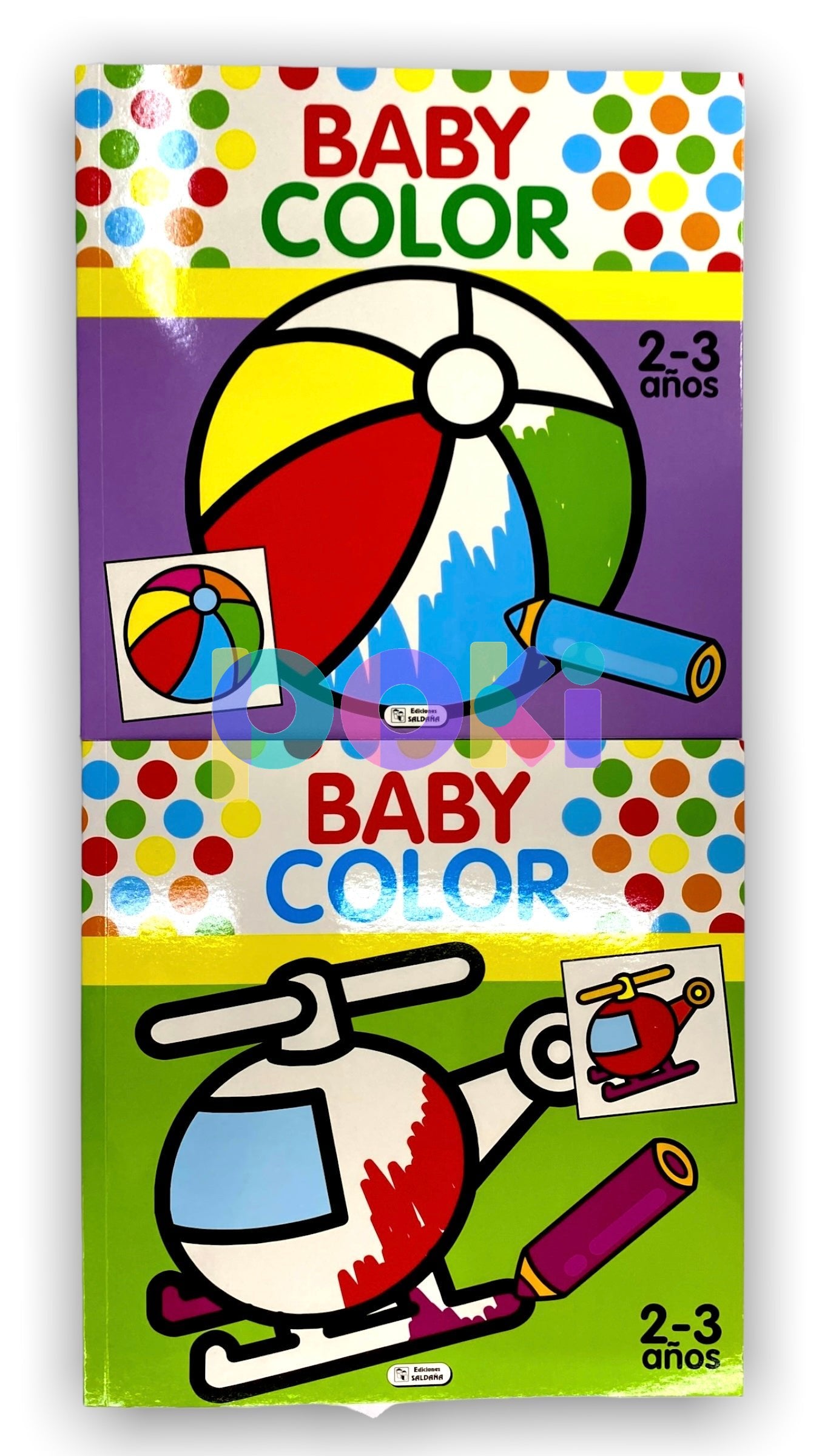 Baby Color (Colección Colorear Cuadrado)