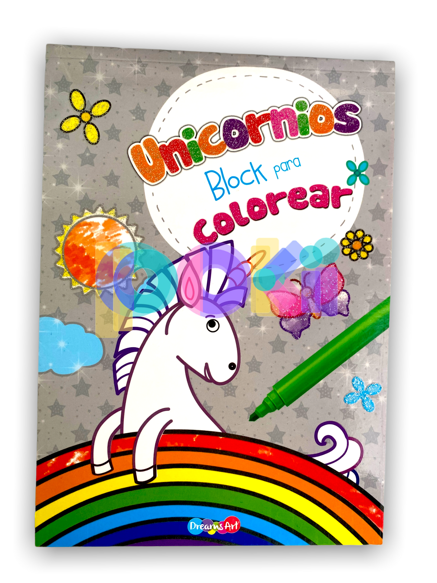 Block para Colorear Unicornios