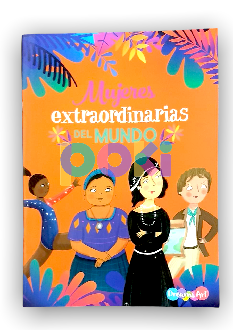 Colección de Mujeres Extraordinarias de Mundo (8 piezas Tamaño Media Carta)