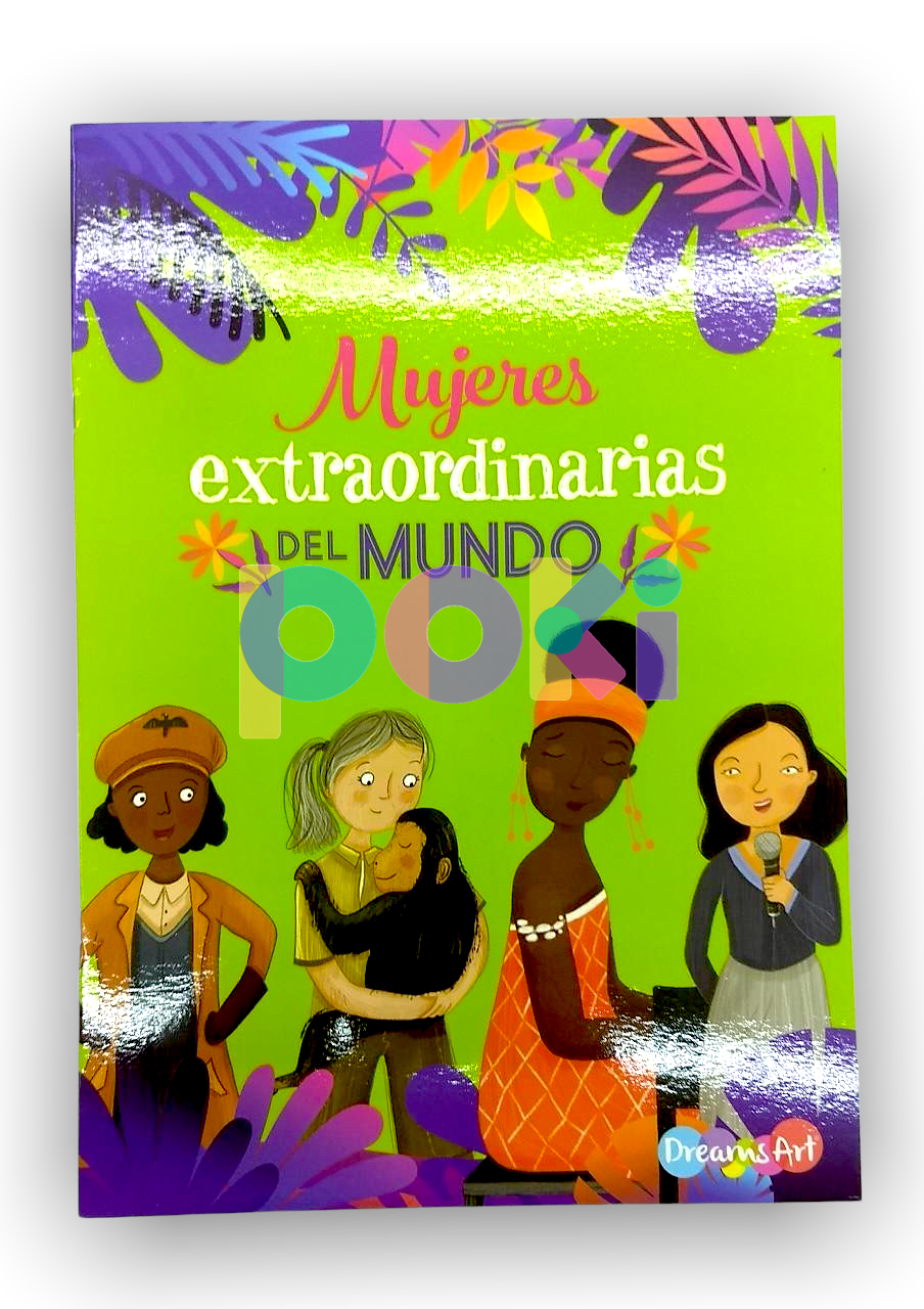 Colección de Mujeres Extraordinarias de Mundo (8 piezas Tamaño Carta)