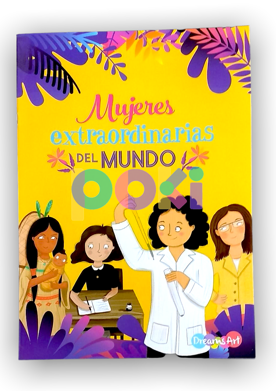 Colección de Mujeres Extraordinarias de Mundo (8 piezas Tamaño Media Carta)