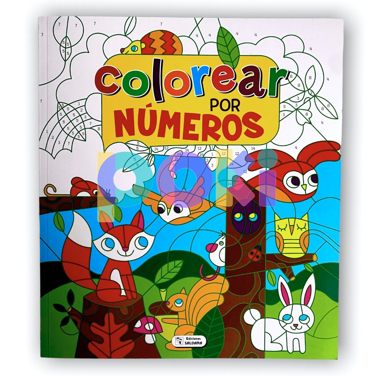 Colección Colorear Por Números: Animales