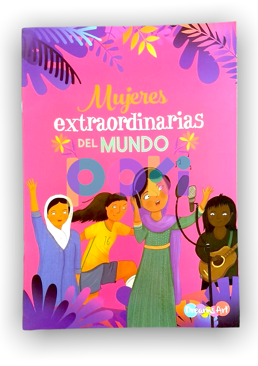 Colección de Mujeres Extraordinarias de Mundo (8 piezas Tamaño Carta)