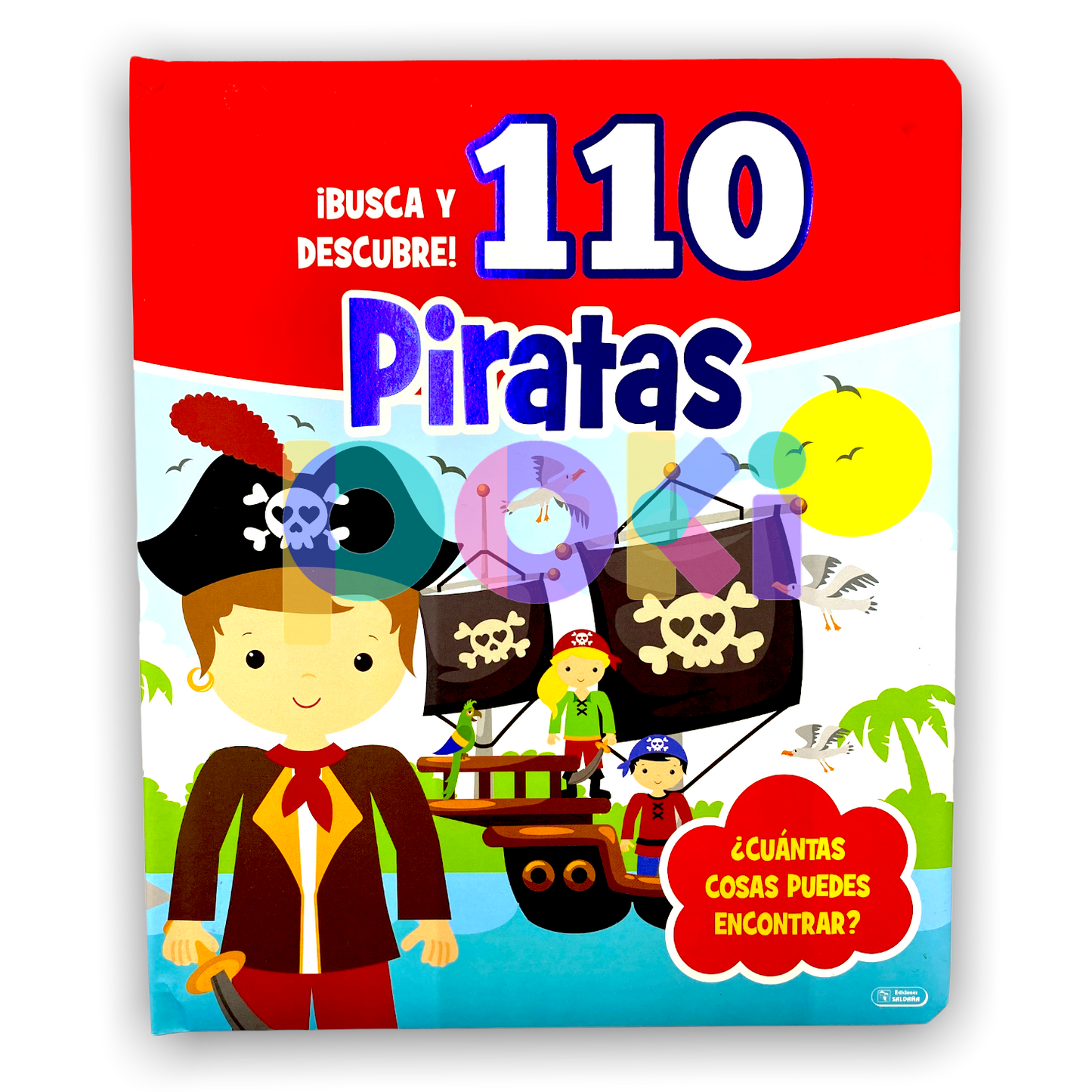 Serie Busca y Descubre: 110 Princesas, 110 Piratas, 110 Animales y 110 Piratas