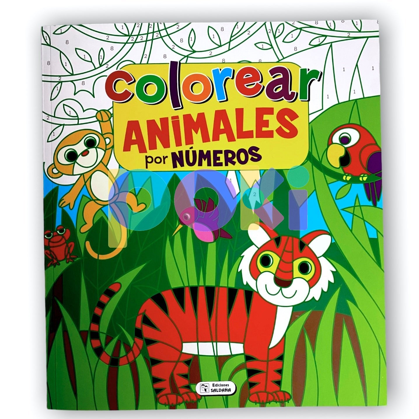 Colección Colorear Por Números: Animales