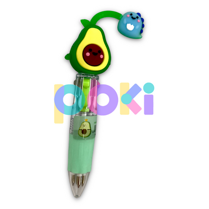 Mini Pluma Aguacate Kawaii