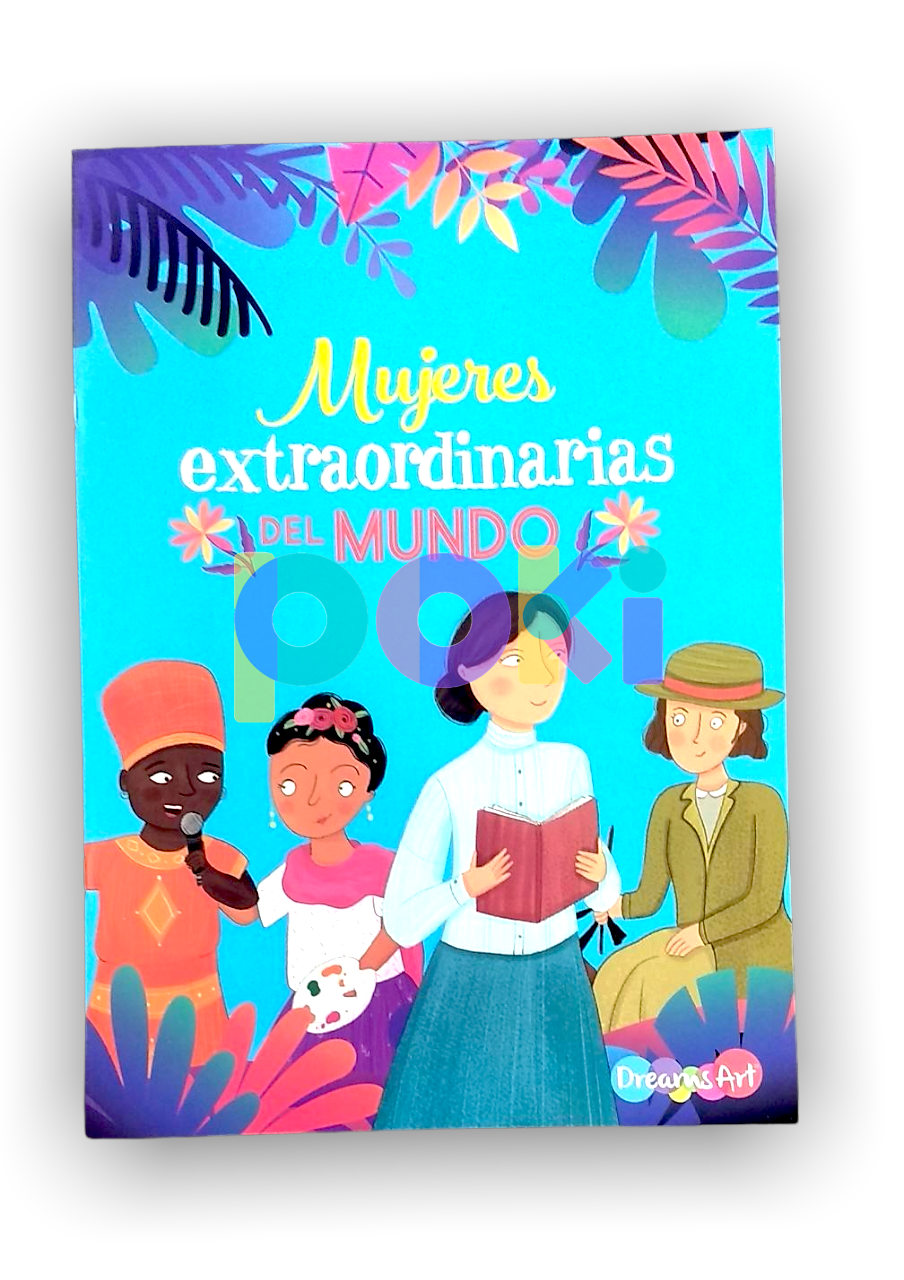 Colección de Mujeres Extraordinarias de Mundo (8 piezas Tamaño Media Carta)