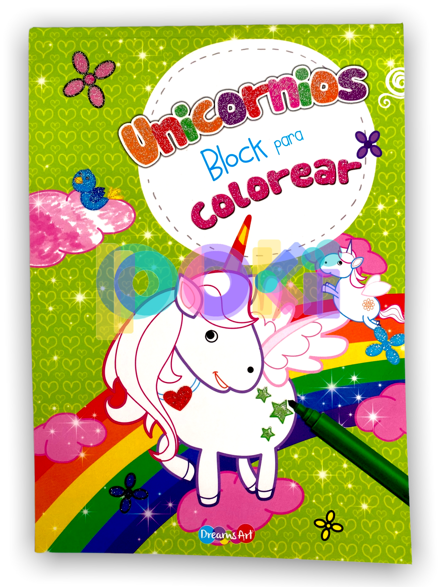 Block para Colorear Unicornios