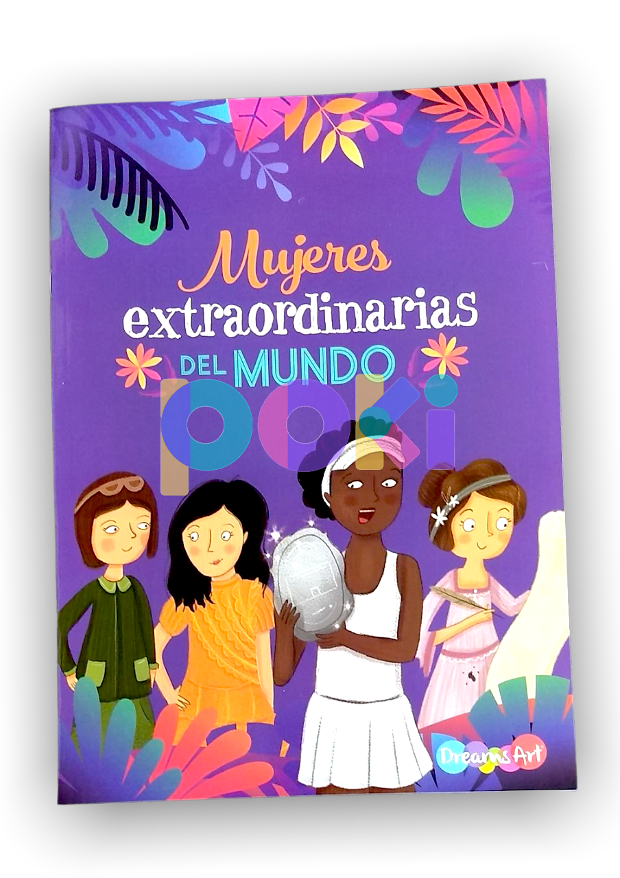 Colección de Mujeres Extraordinarias de Mundo (8 piezas Tamaño Carta)