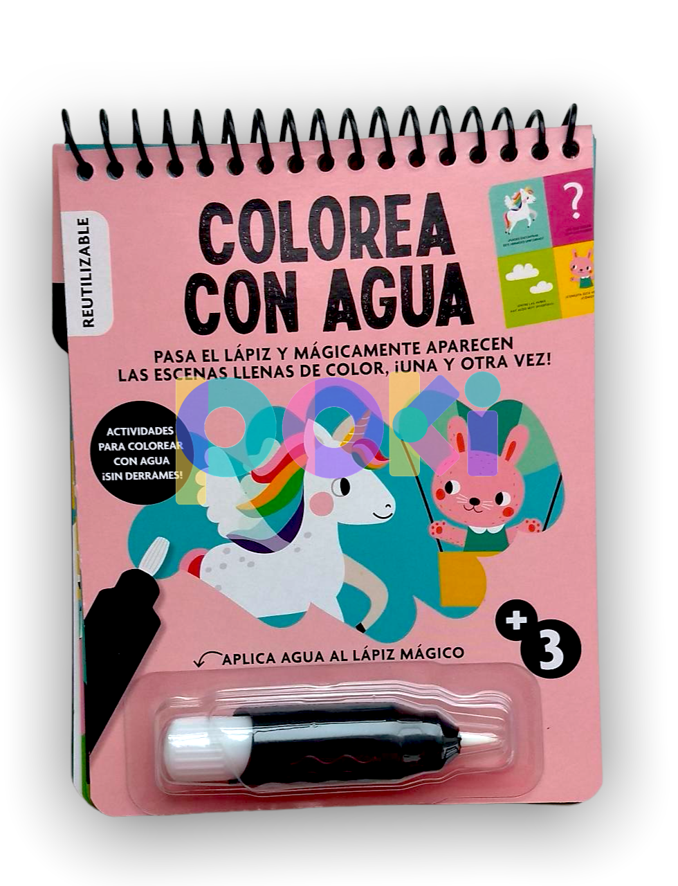 Colorea con Agua