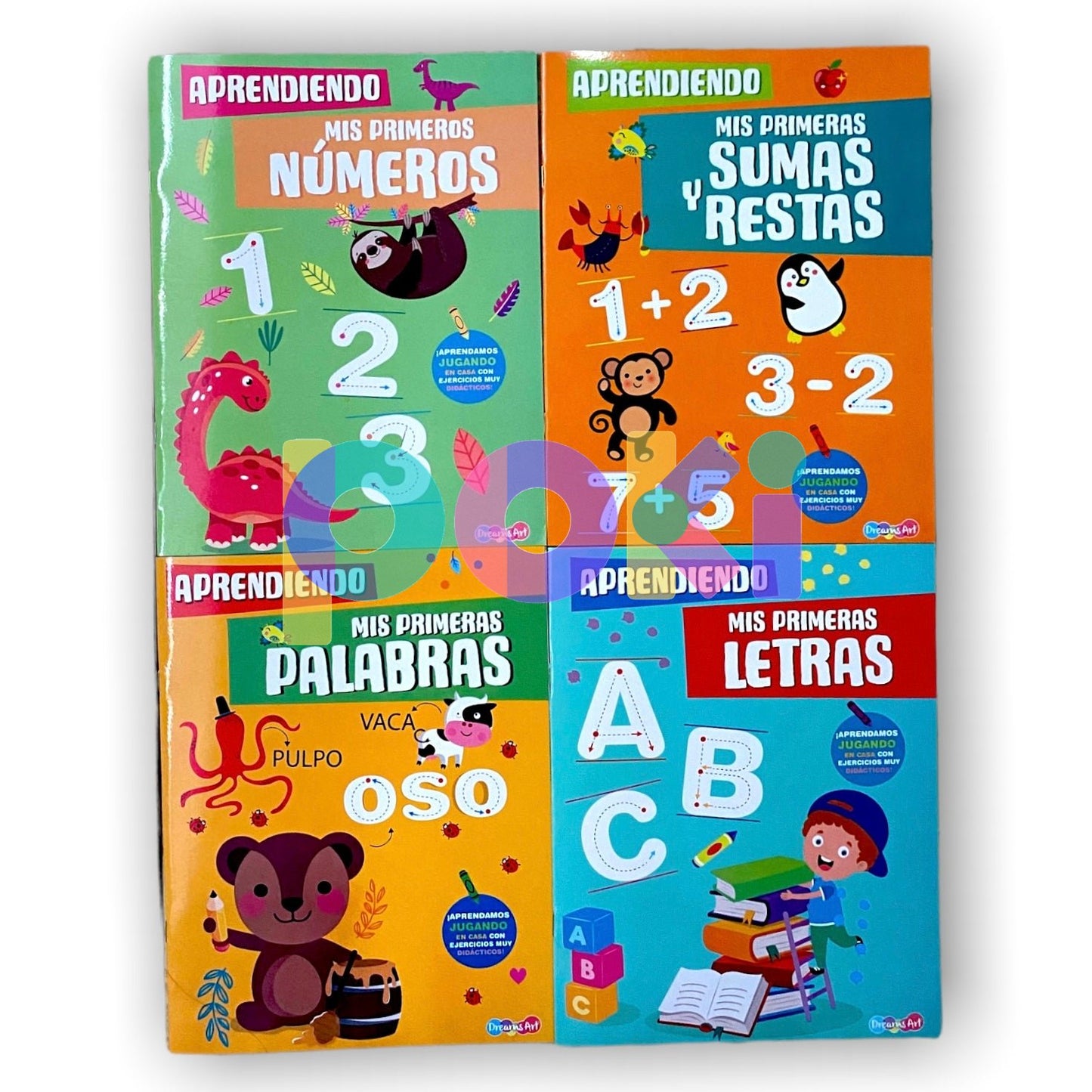 Colección Aprendiendo: Mis Primeras Letras, Sumas, Palabras y Números