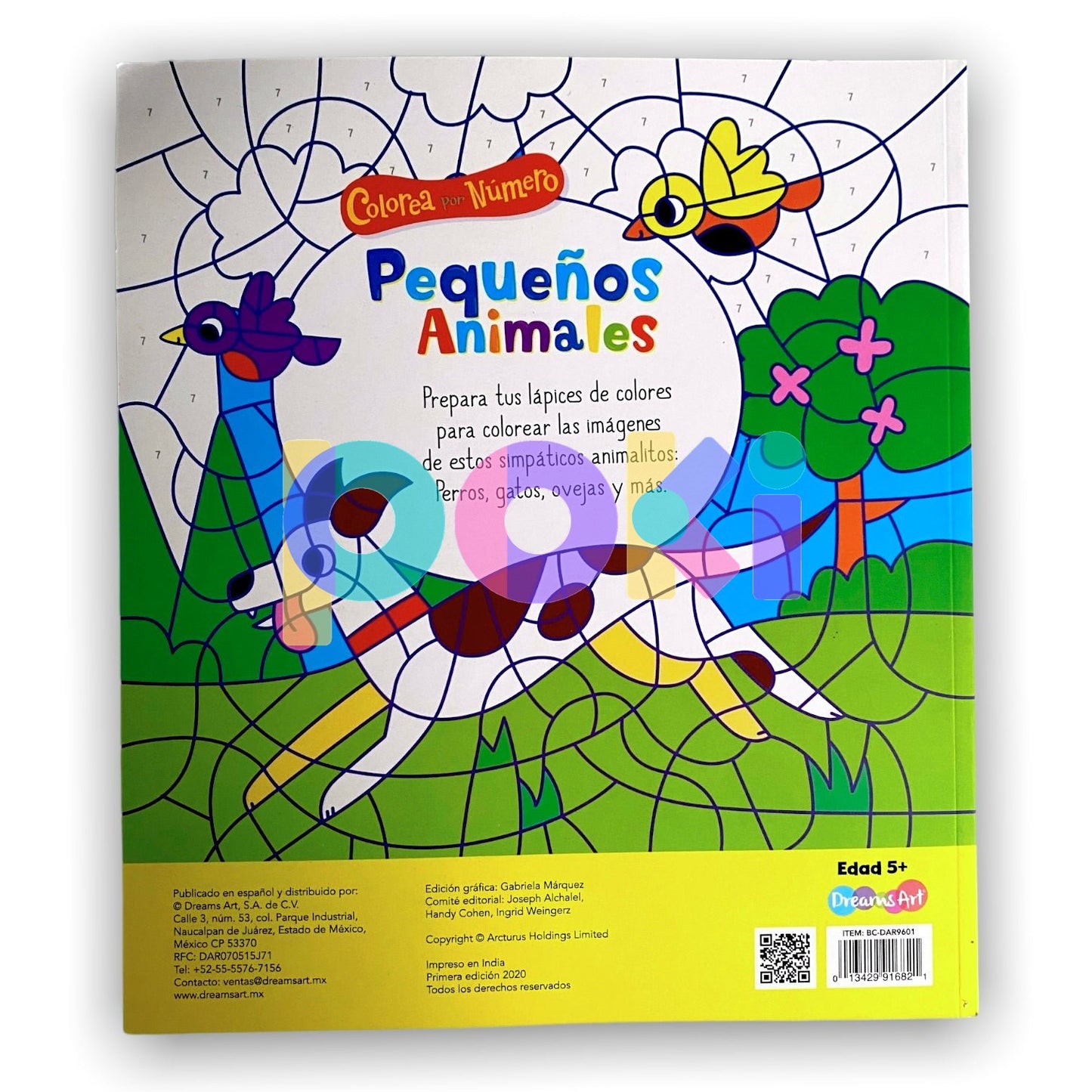 Colorear Por Números: Pequeños Animales