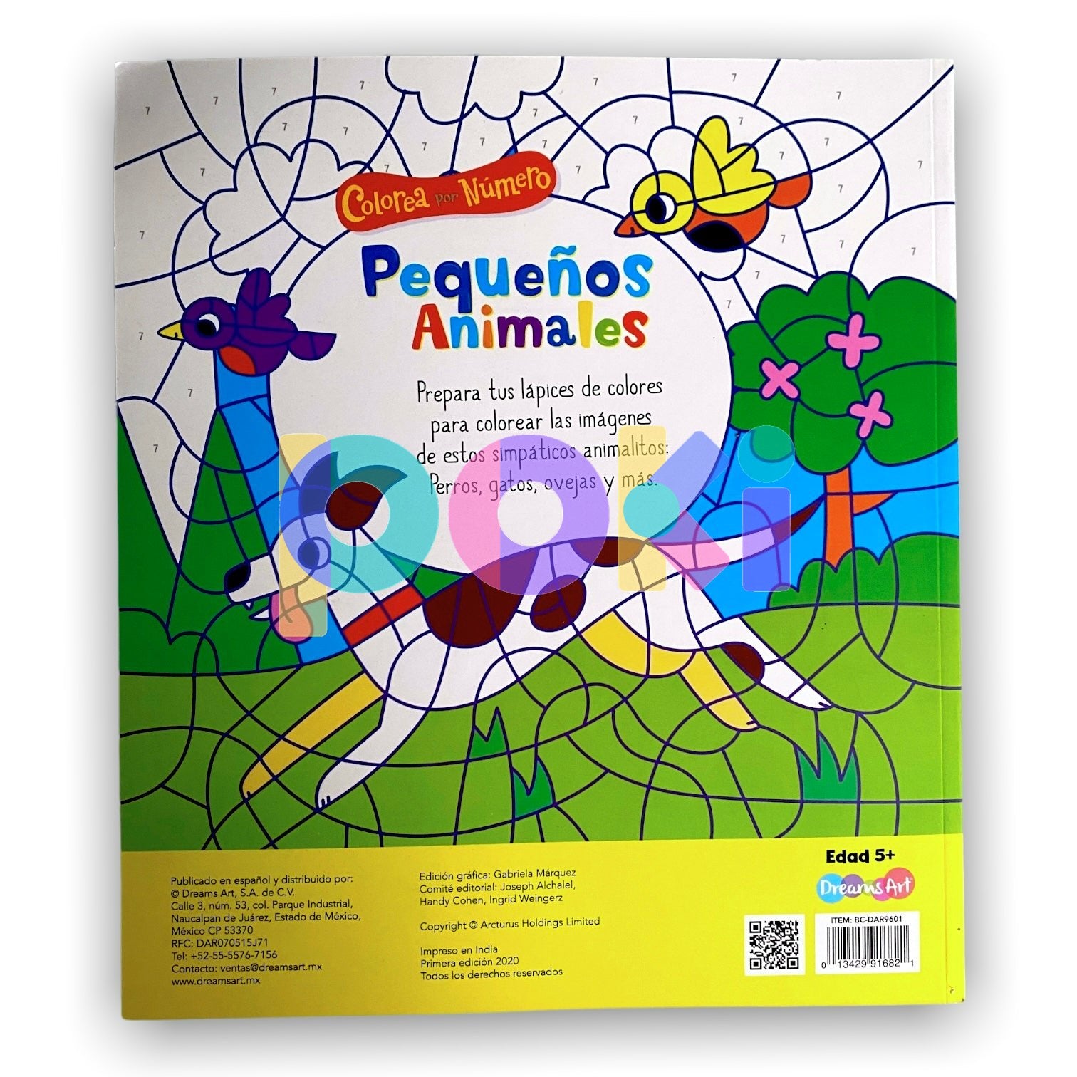 Libro Colorea por Números: Lindas Páginas Para Colorear de Animales y  Aprender los Números Fácilmente De Em Publishers - Buscalibre