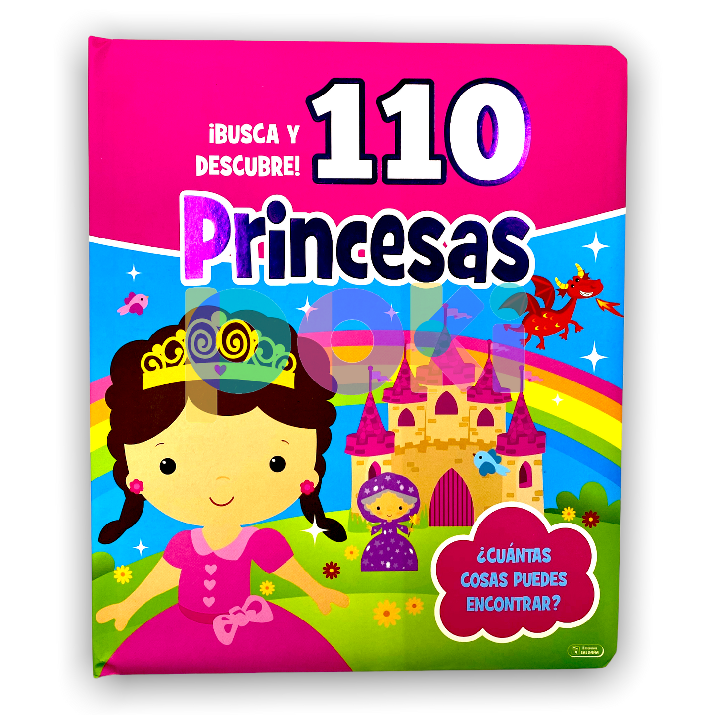 Serie Busca y Descubre: 110 Princesas, 110 Piratas, 110 Animales y 110 Piratas