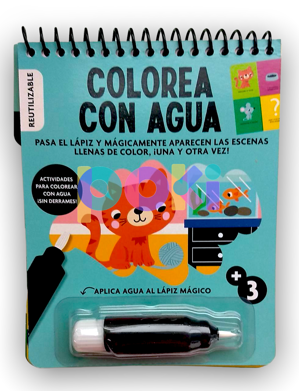 Colorea con Agua