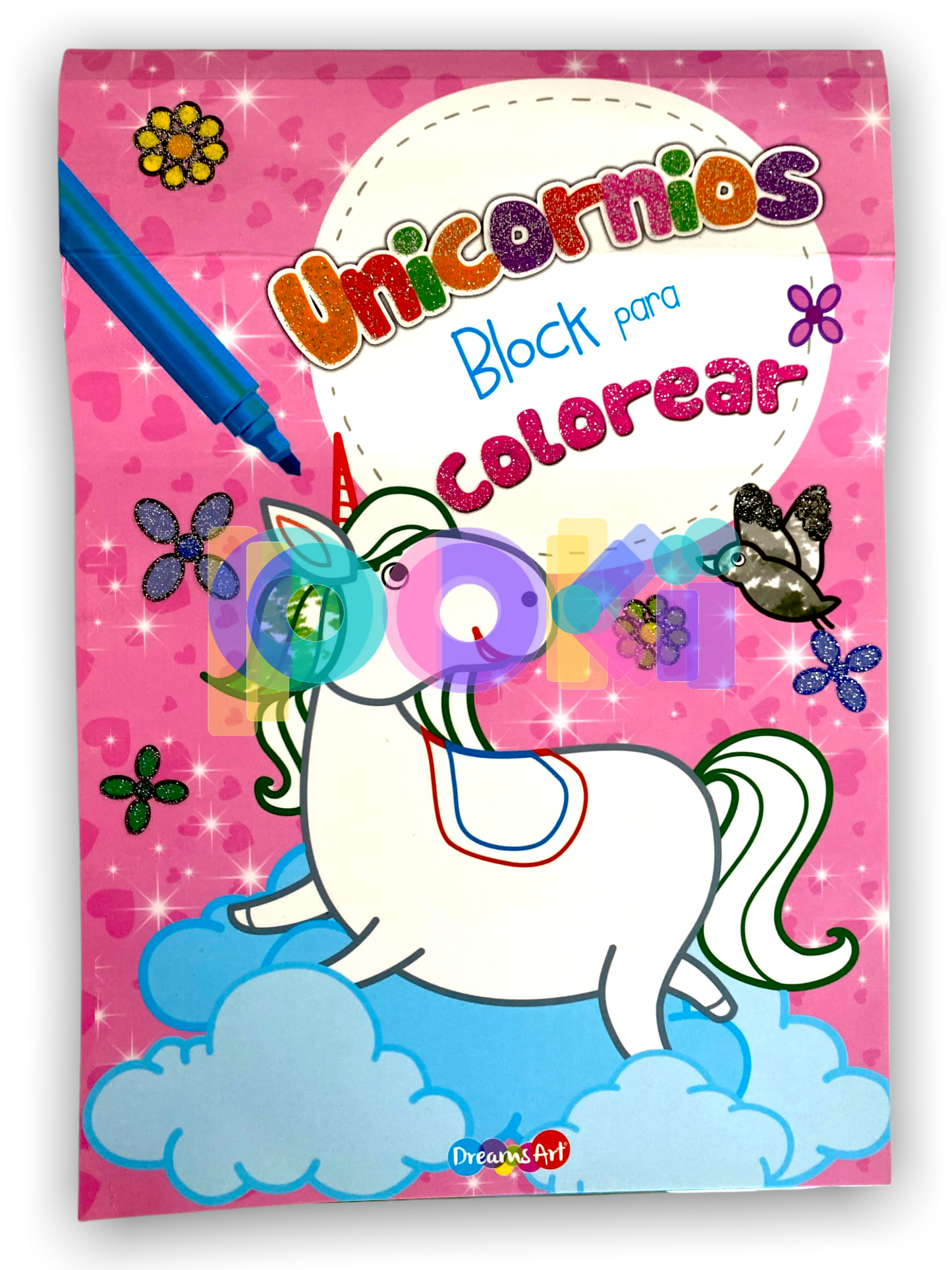 Block para Colorear Unicornios