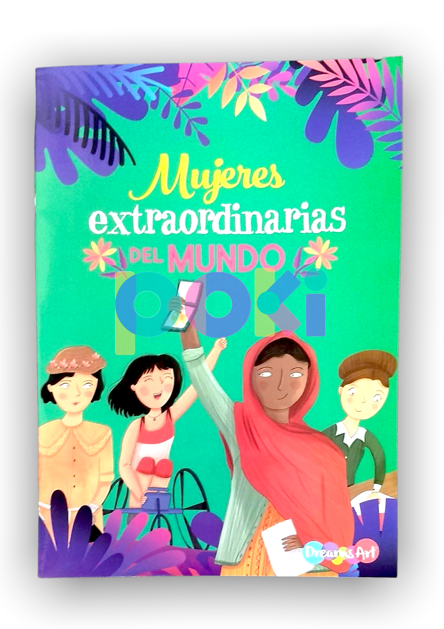 Colección de Mujeres Extraordinarias de Mundo (8 piezas Tamaño Media Carta)