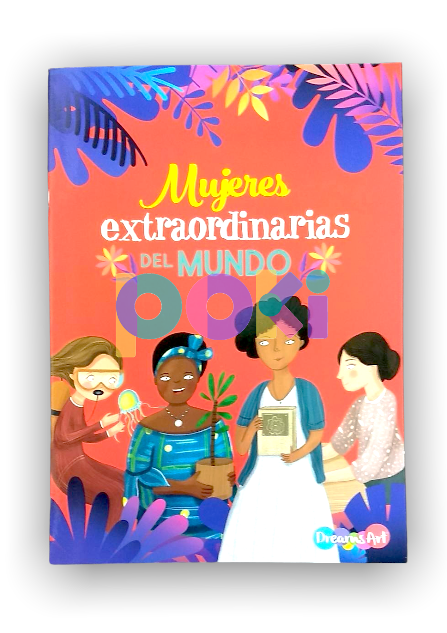 Colección de Mujeres Extraordinarias de Mundo (8 piezas Tamaño Carta)