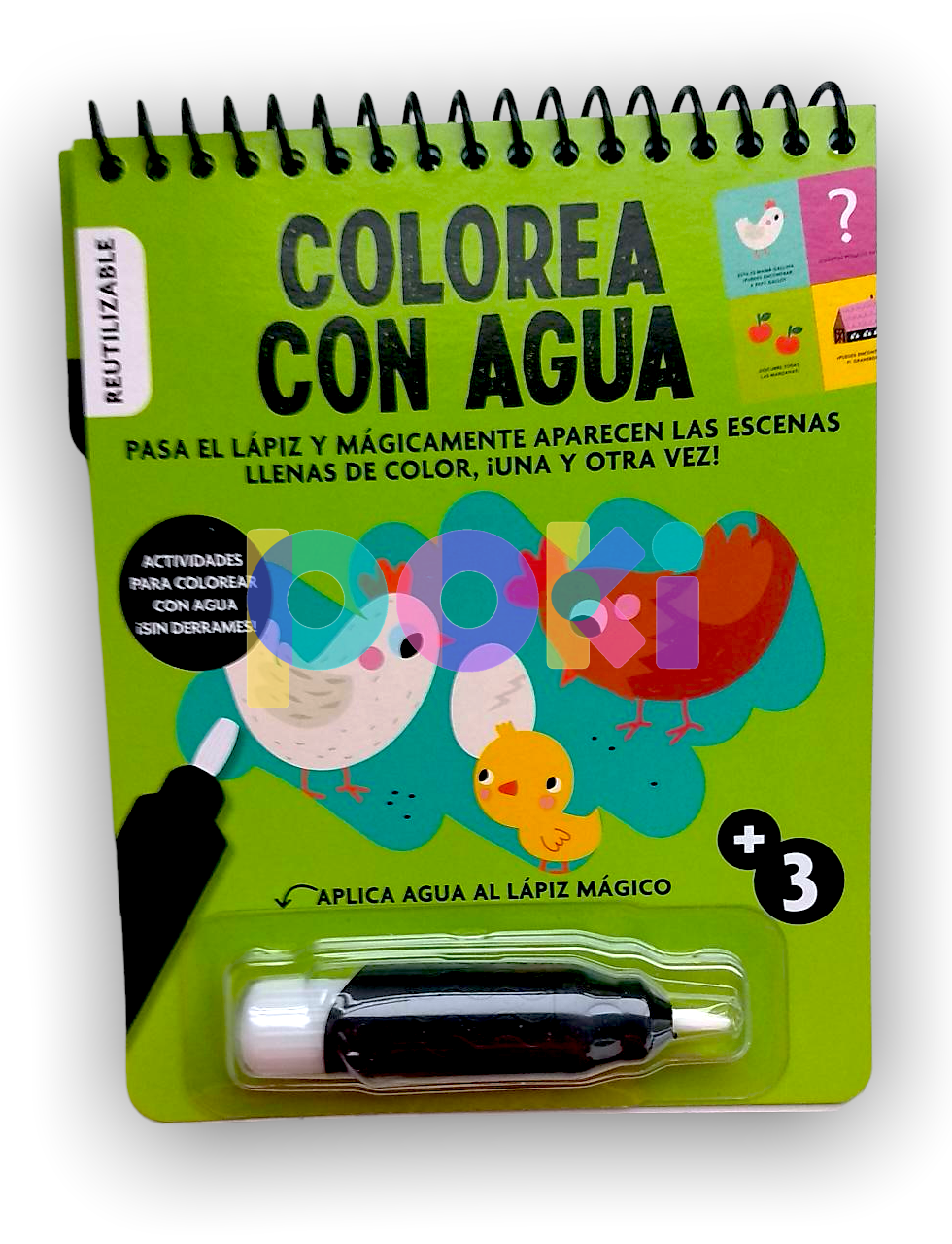 Colorea con Agua